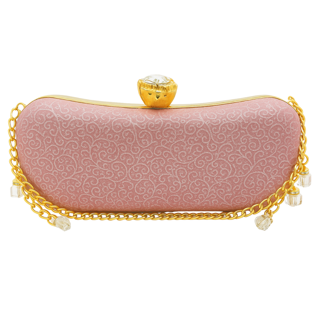 Classy and Elegant clutch CEC-004-PNK