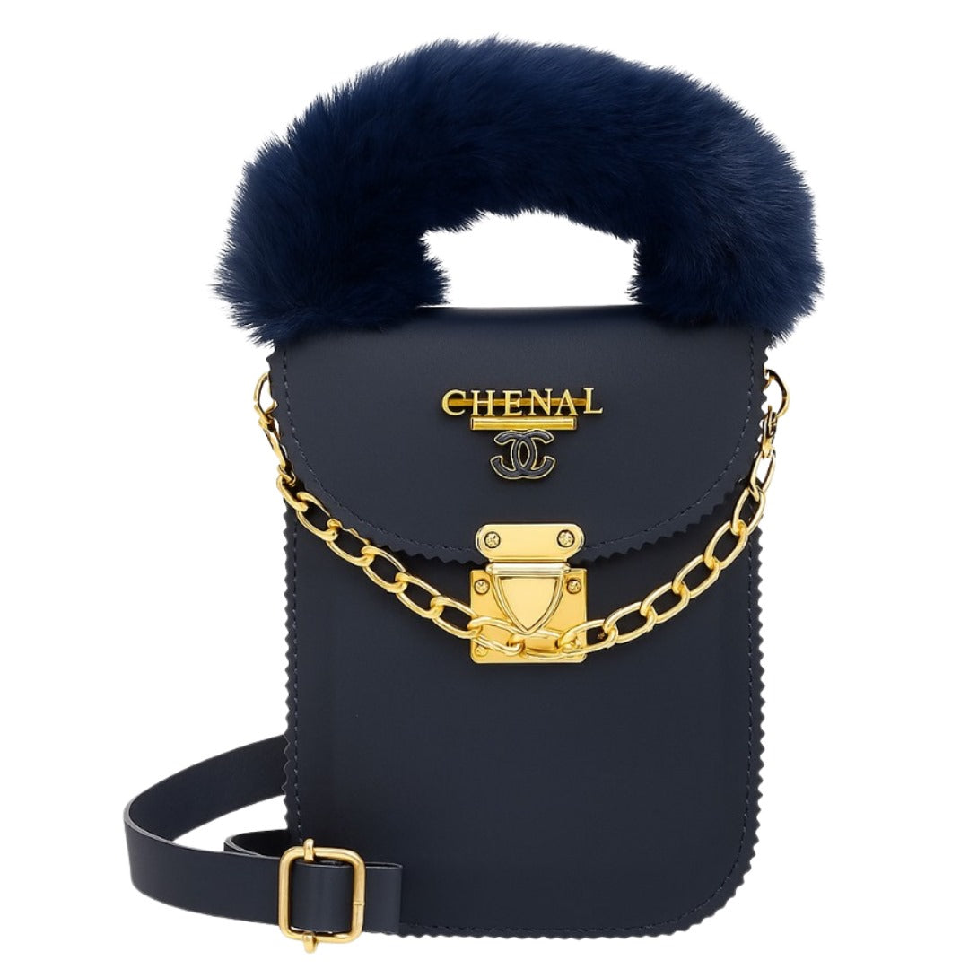 Velvet Charm Mini Sling cross body bag VCC-026-BLU